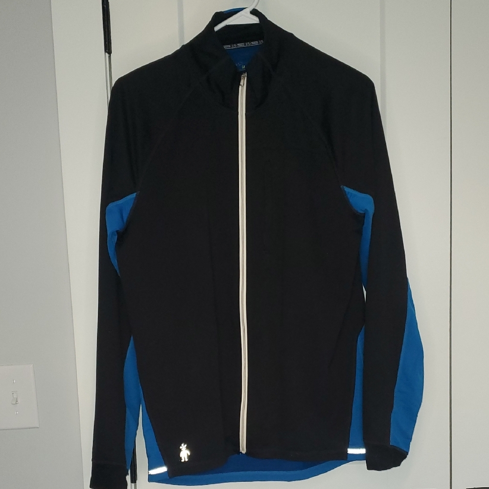 Smartwool Black and Blue Performance Jacket PhD